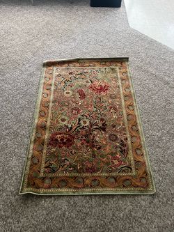 William Morris inspired floral rug 5x3 feet