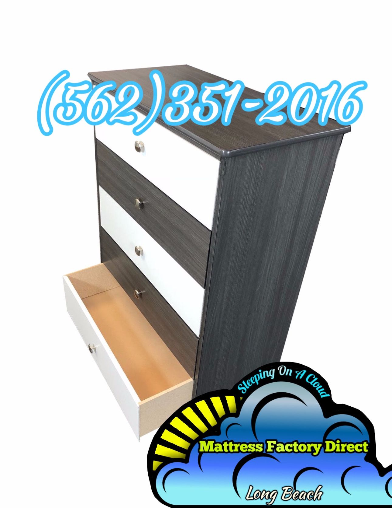 Grey Five Drawer Dresser Comoda Nueva Bonita