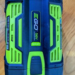 EGO 56v 2.5 ah Battery For Parts or Repair