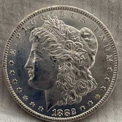 1882 CC Morgan Silver Dollar