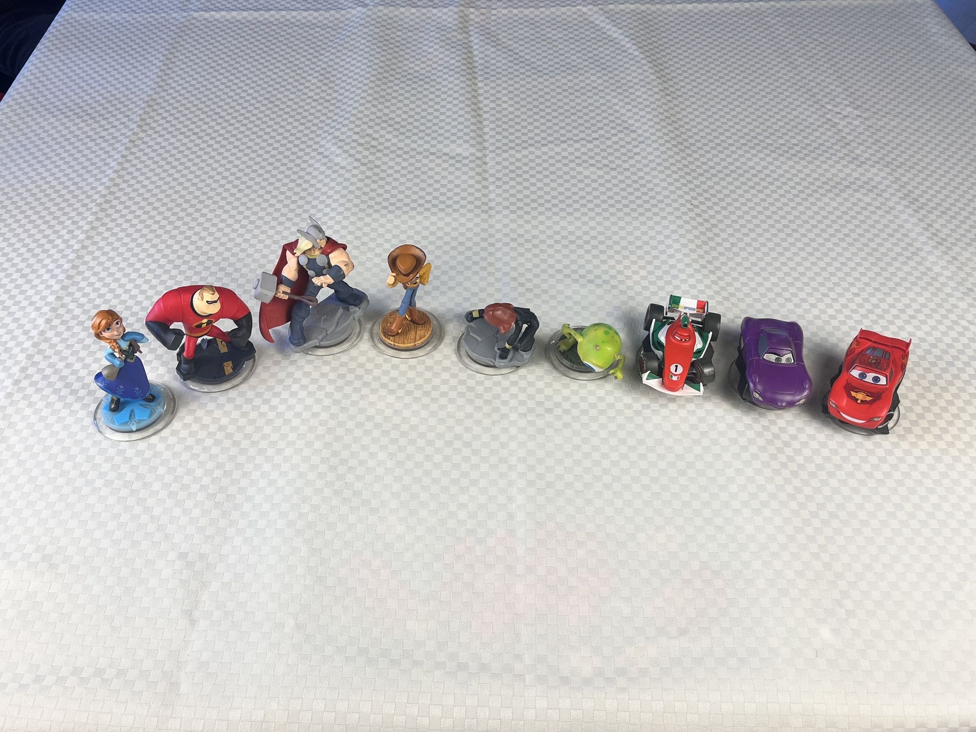 Lot Of 9 Disney Infinity Figures