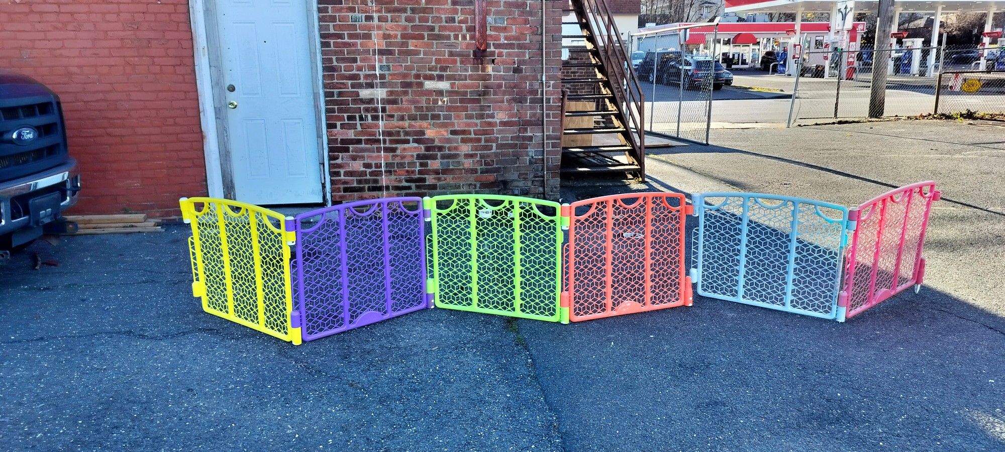Colorful Fence
