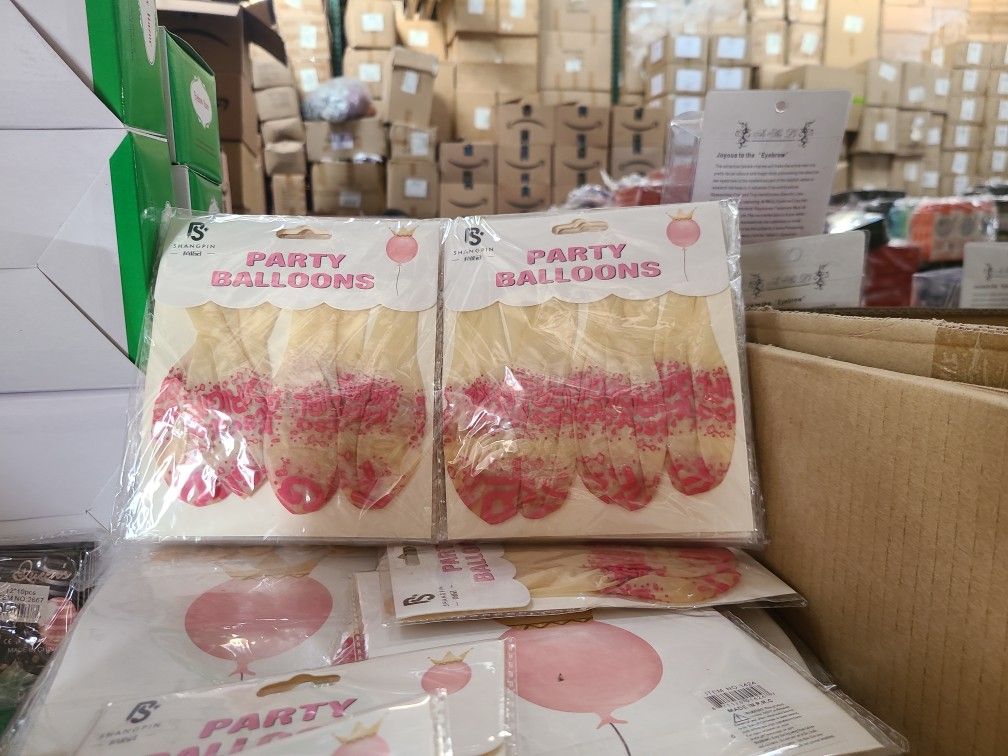 72pcs Balloon For Baby Shower Party Baby Girl