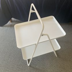 IKEA White Tray Table/ Organizer
