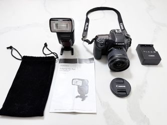 Canon EOS 80D + Canon 10-18mm Wide-Angle Lens – Excellent Condition