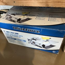 Workforce 7” Wet Tile Saw