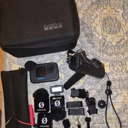 GoPro hero 12 black creator edition with Rode Wireless Microphones