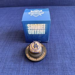 Los Angeles Dodgers Shohei Ohtani World Series 2024 Replica Ring SGA 8/6/25