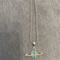 Brand New Silver Plated Necklace 