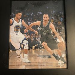Autographed manu  Frame 