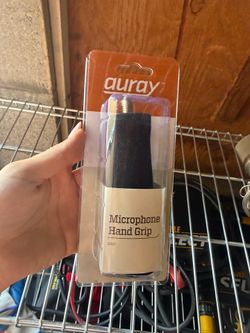🎤 Auray Universal Microphone Hand Grip with 3/8" Threads (Brand New / Sealed) 🎼