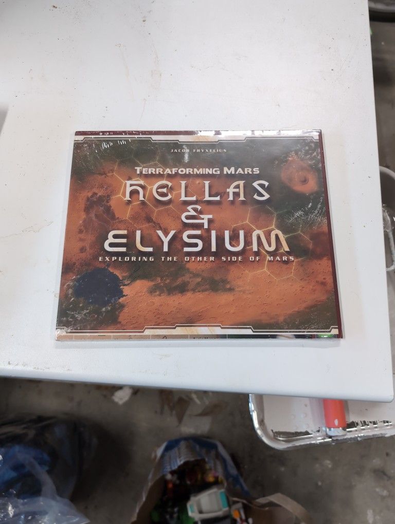 Terraforming Mars Hellas & Elysium Expansion