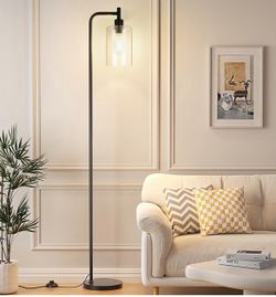 Brand New Black Floor Lamp-only Missing Glass Shade