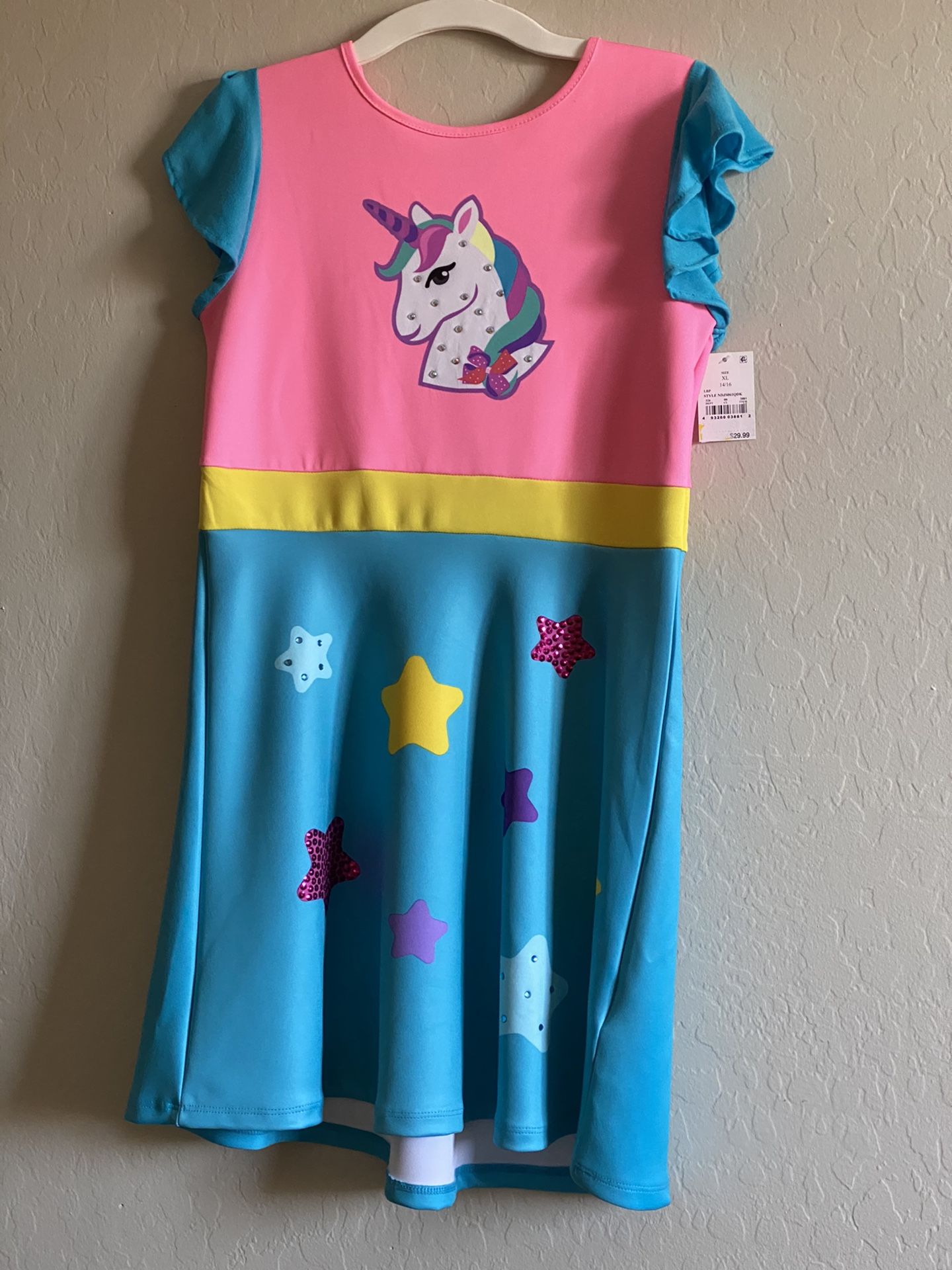 JoJo Siwa dress size Extra Large with purse