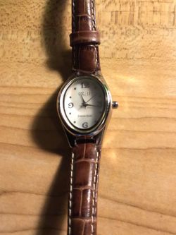 Ecclissi Sterling Silver Mother Of Pearl Ladies Watch 