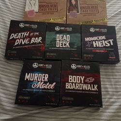 Murder Mystery Games (Set of 7)