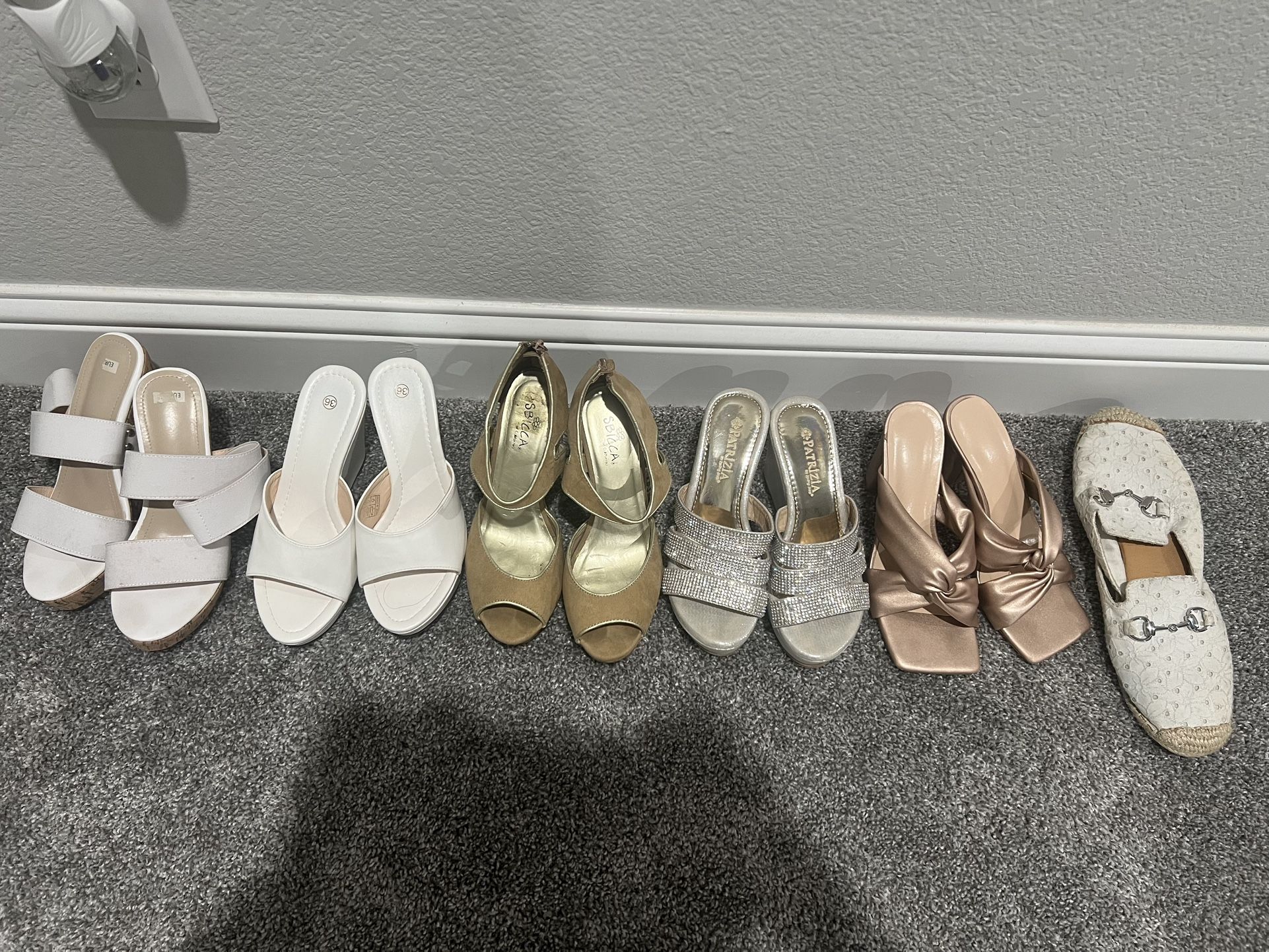 6 Pairs Of Women’s Hedges/Heel 