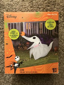 The Nightmare Before Christmas - Zero Inflatable - New W/ Box 