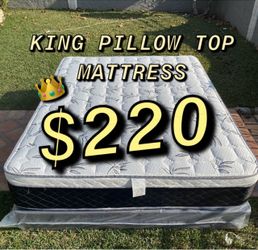 New king mattress only $220