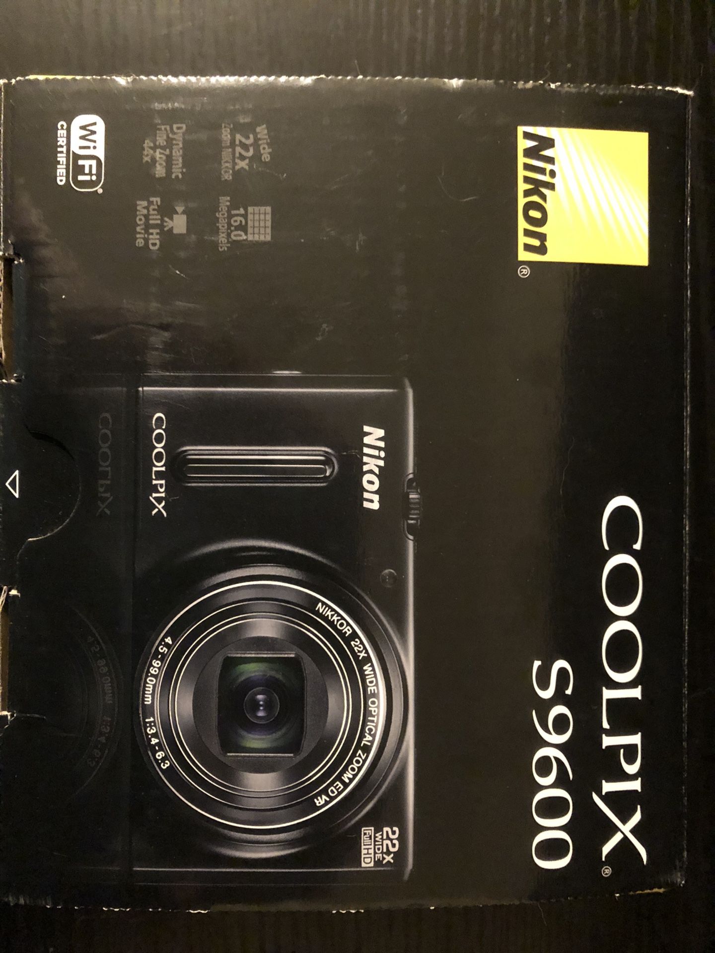 Nikon Coolpix S9600 digital camera 16 MP