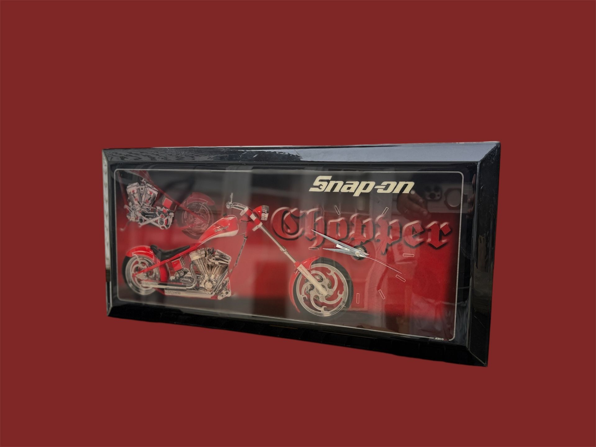Vintage Snap-On Chopper Wall Clock