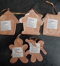 Brand New Christmas Ornaments 5pc set