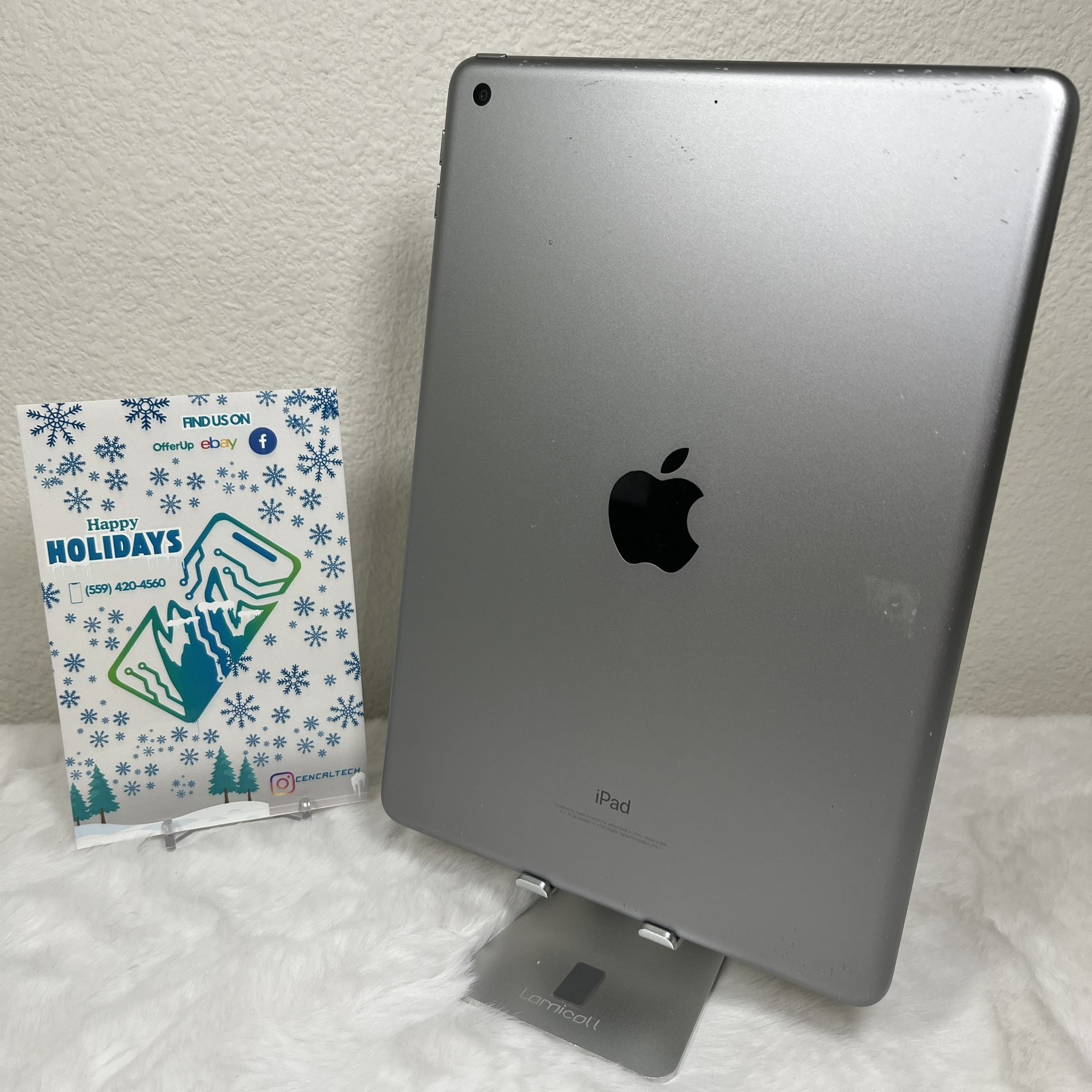 iPad 6th Gen 32gb Wifi 84% 🔋 Health Homebutton doesnt press but can swipe up instead