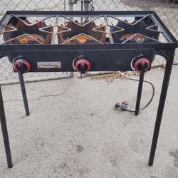 3 burner grill