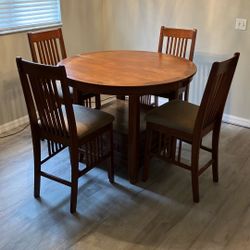 Expandable Wood Table Set (OBO)