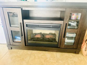 Electric  fireplace \ TV stand