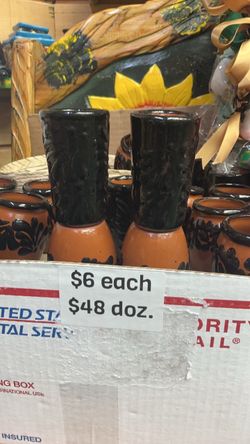 talavera shot glass $6= each $48 doz