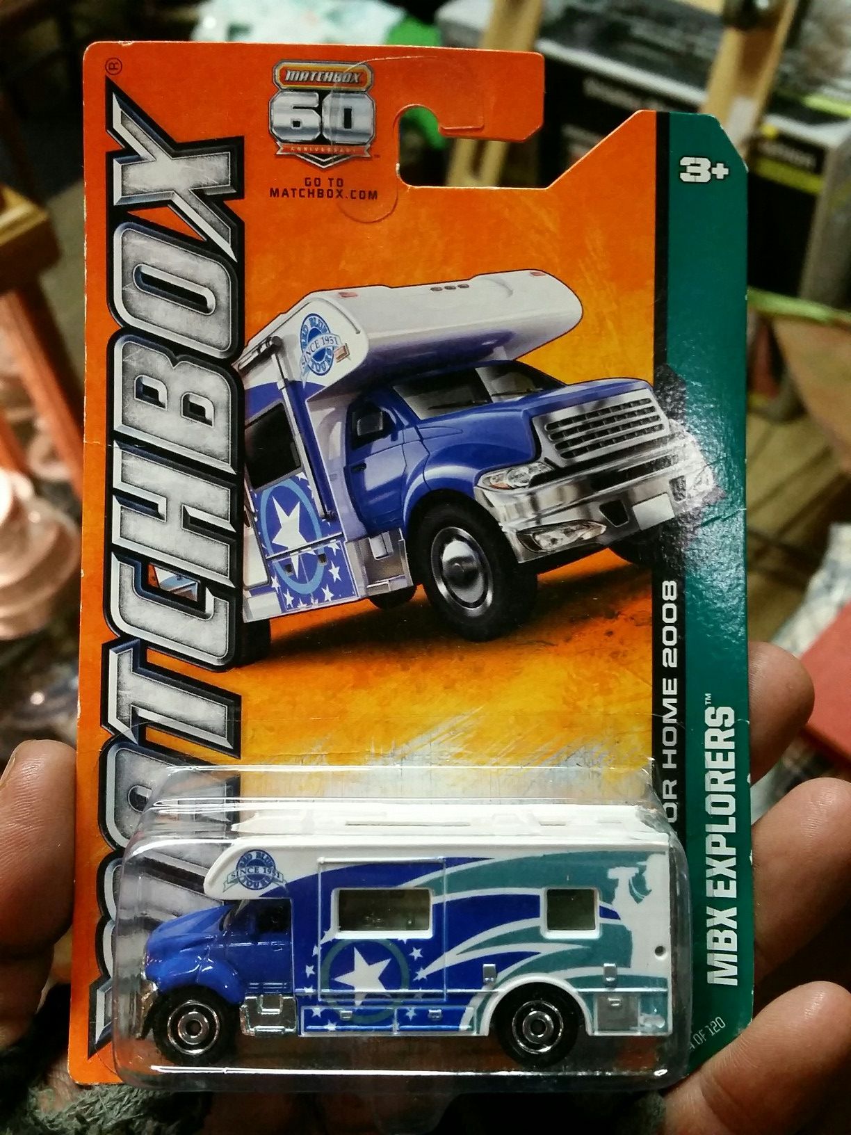 Matchbox 2008 motorhome