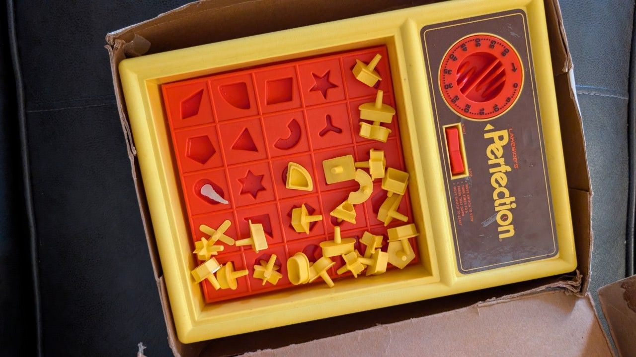 Perfection Board Game