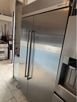 48”  Kitchen Aid refrigerator
