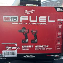 Milwaukee Hammer Drill Impact Combo 