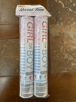 It’s a Girl Confetti Poppers for Baby Reveal