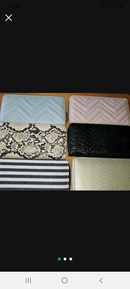 🆕️WALLETS YOU CAN EVEN ZIP YOUR PHONE UP IN IT