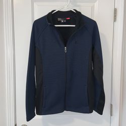Men’s Blue Zip-Up Jacket