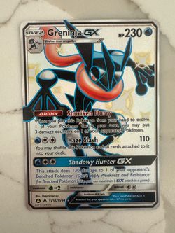 Greninja shining gx