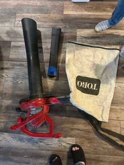 Zoro 12 amp electric leaf blower and vacuum