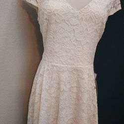 New White Dress In Size 11/12