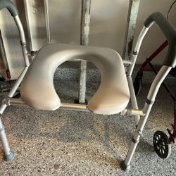 Raised Toilet For Shower