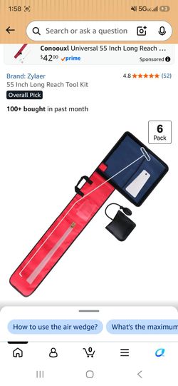 Abridor de carro Car Opener-wedger 55 inch tool  3 LEFT NEW IN BOX!