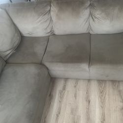 Tan Sectional Couch 