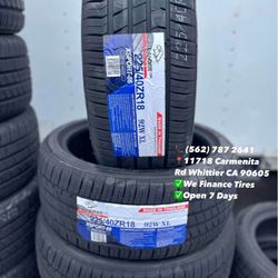 225/40R18 Atlander New Set of Tires Installed and Balanced Set de Llantas Nuevas Instaladas y Balanceadas