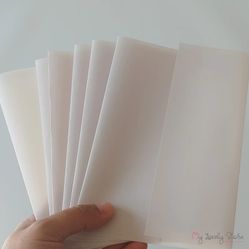 Vellum(Prefolded) Jackets/Paper 5x7
