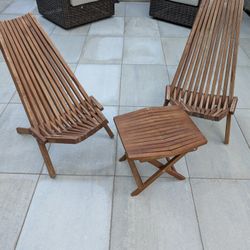 Melino Chair And Table Set