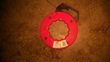 Electrical metal fish tape