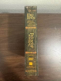 Used Special Extended Lord of the Rings Fellowship of the Ring DVD Set