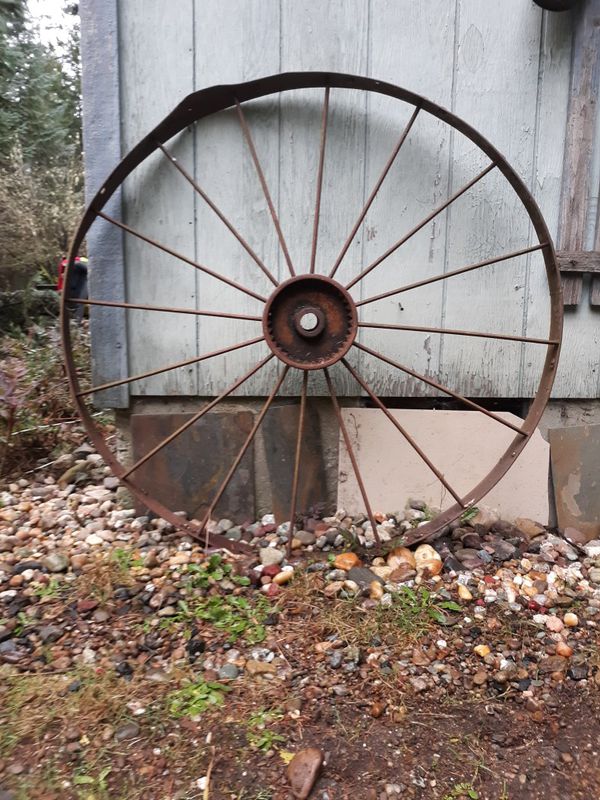 Old Metal Wagon Wheels For Sale